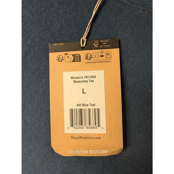 Royal Robbins Womens Basecamp Tee T-Shirt - Picture 2 of 3